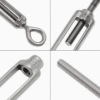 Direct from Factory 316 Stainless Steel Eye Eye Turnbuckle Fence Tensioner