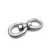 Direct from factory hot dip galvanized stainless steel drop forged eye swivel rings for United States industrial rigging