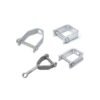Direct from Factory Hot Dip Galvanized D Iron Bracket Pole Line Hardware