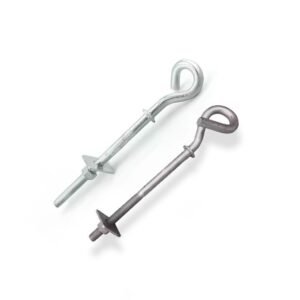 Hot Dip Galvanized Forged Pigtail Bolt Square Washer Nut Direct from Factory for USA & Germany