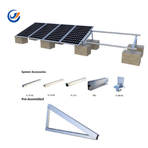 Direct from Factory Aluminum Solar Roof Mount Bracket Adjustable PV System