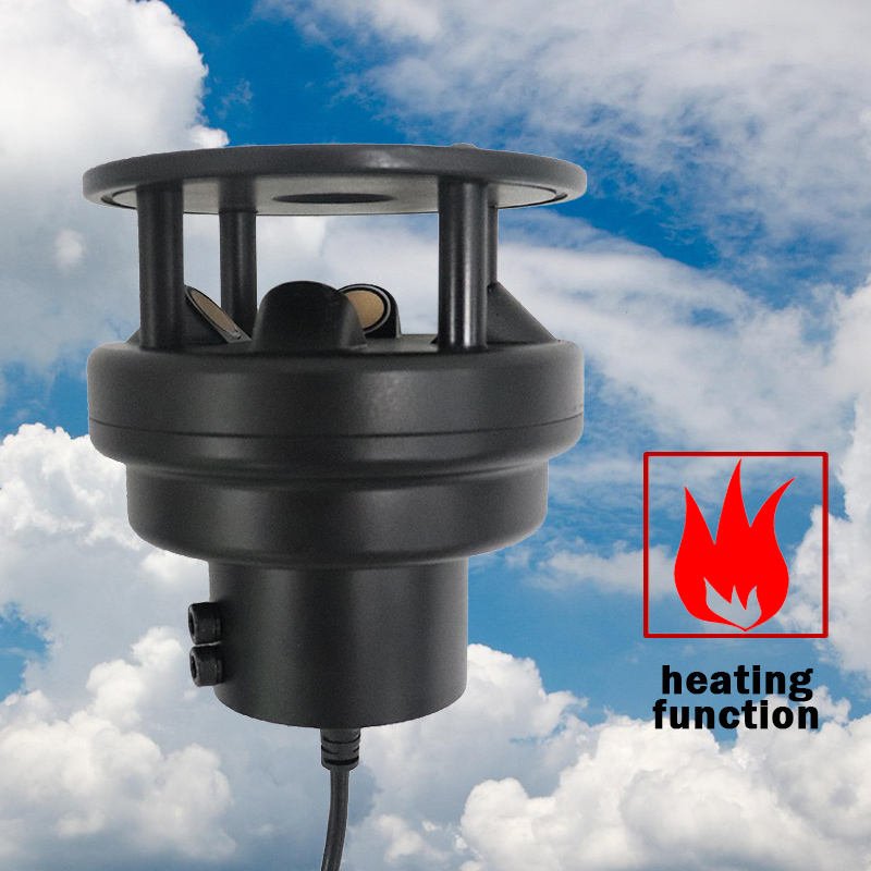 Ultrasonic Wind Sensor XF200A Heated Wind Speed and Direction Meter for Cold Climate Smart Weather Station Monitoring Direct From Factory China