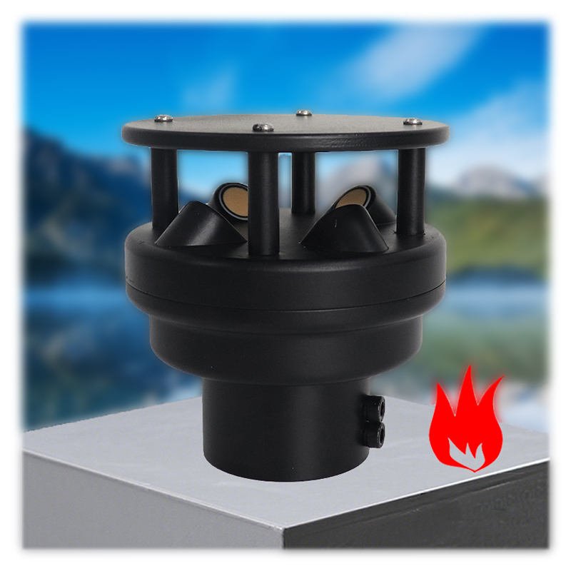 XF200A Ultrasonic Anemometer Wind Speed and Direction Sensor with Heating Function for Weather and Environmental Monitoring Direct From Factory China