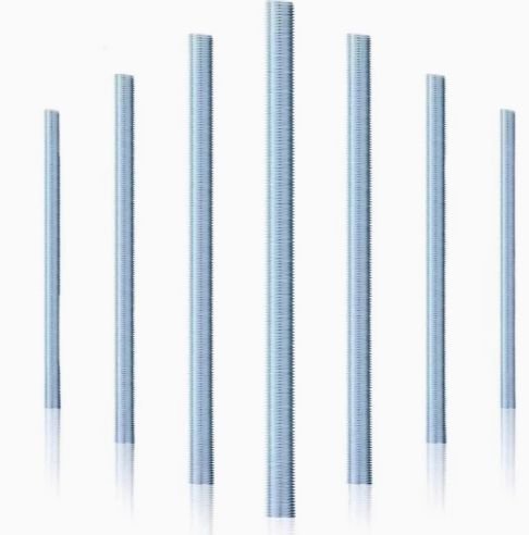 Direct From Factory Threaded Rod Manufacturers OEM & ODM Iron Blue Galvanized GB Standard Inch Headless Bolts Threaded Rods in Iron Blue Galvanized