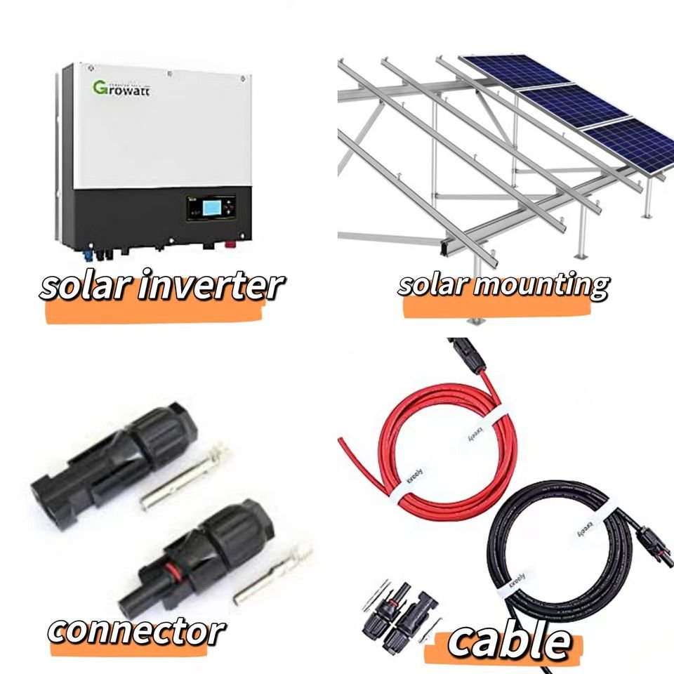 Direct From Factory Complete Set Solar Energy System 5kw 10kw Panneau Solaire 5000w Solar Home Kit Solor Panel Systems for Home