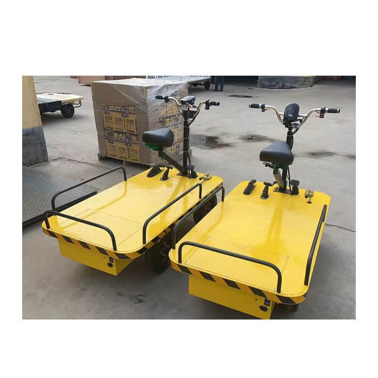 Direct From Factory Wholesale Wheel Heavy Electric Trolley for Hospital and Industrial Outdoor Logistics Cargo Mover Truck Hand Cart