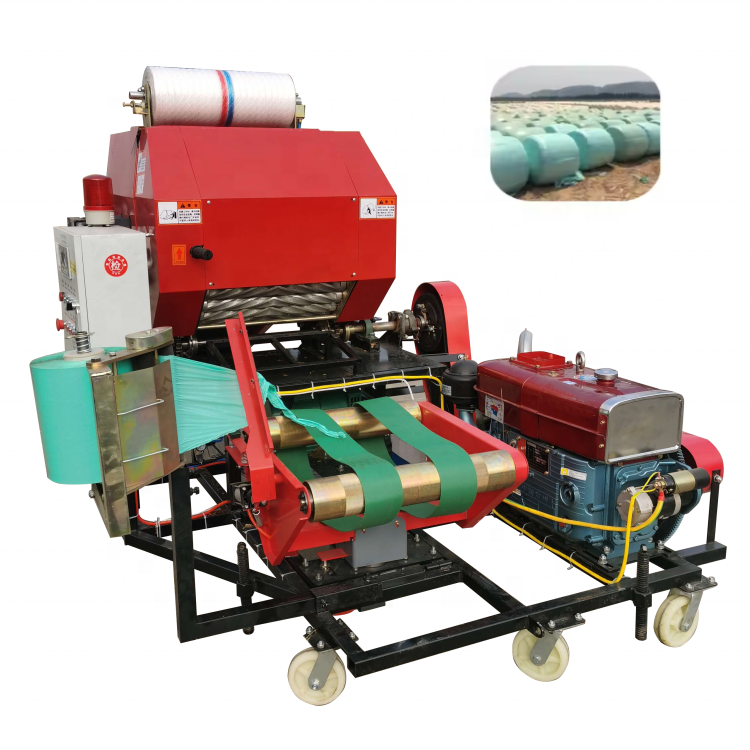 Direct From Factory Efficient Dry Grass Baler Machine Chopped Grass Baler Grass Round Baler Available