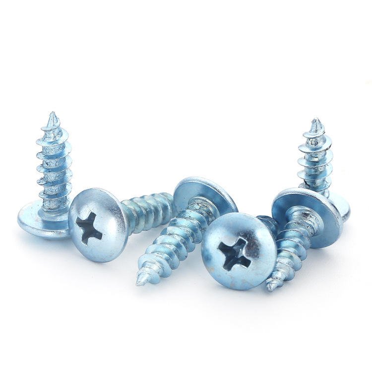 Direct From Factory High Quality C1022 Self Tapping Screw 4.2*13mm Cross Drive Zinc Plated Steel Modify Truss Head DIN Standard  