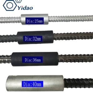 Direct from factory M32 thread bar coupler for soil nailing components in United Kingdom