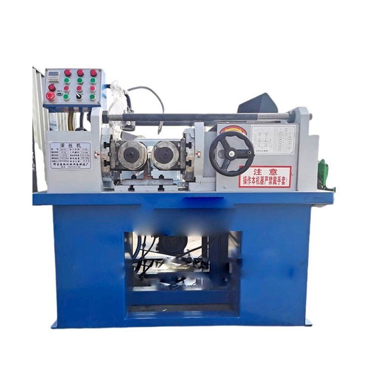 Direct From Factory High Speed Hydraulic Automatic Steel Rod Thread Spline Shaft Processing Equipment Anchor Bolt Screw Bar Thread Rolling Machine