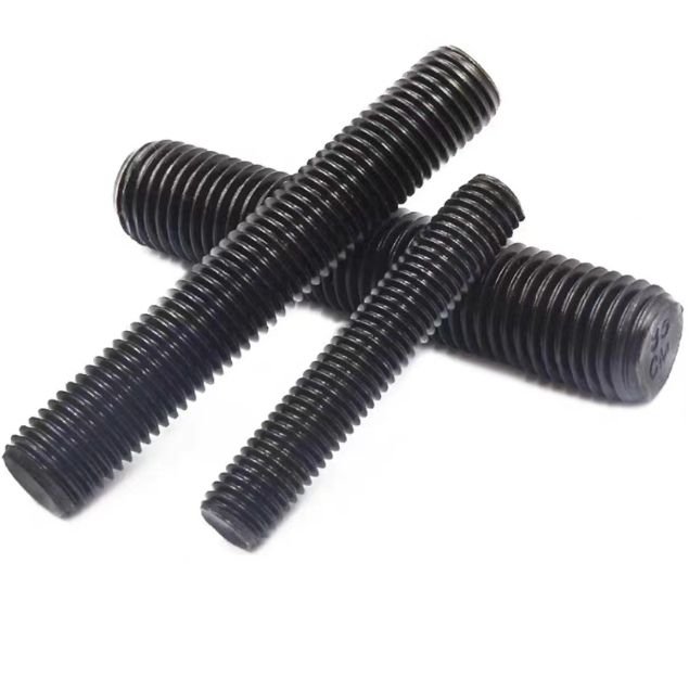 Direct From Factory M10 Steel Hex Head Zinc Plated Threaded Rod M8 Carbon Steel Industrial Use Available 25mm/50mm/150mm Lengths Full Thread Stud