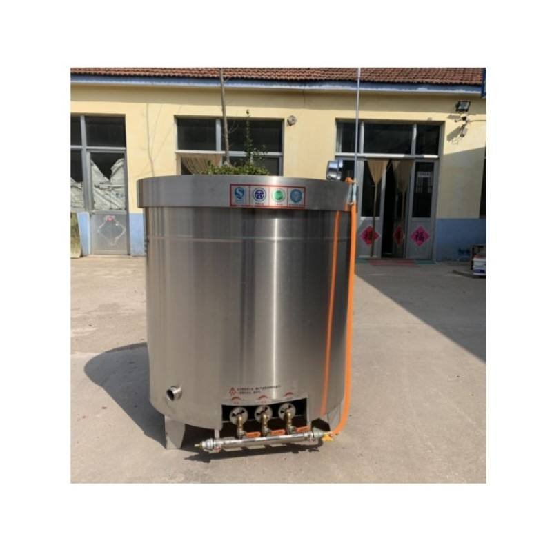 Direct From Factory Large Capacity Commercial Boiling Pot 300l Gas Soup Boiler Cooking Pot Industrial