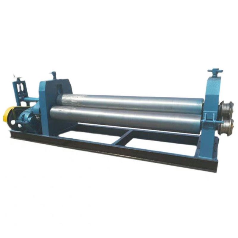 Direct From Factory Small Semi-Automatic Ring Machine 3mm Simple Bending Steel Bar Flat Iron Rolling for Aluminum Processing