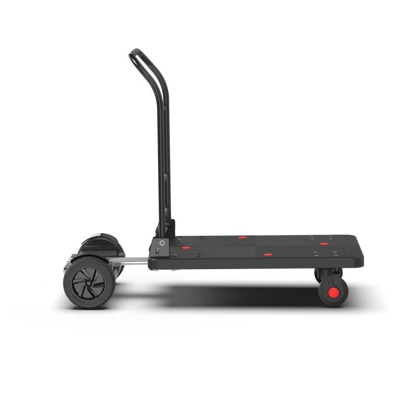 Direct From Factory Factory Supply Electric Cart Cargo Brick Trolley Truck Small Hand Push Truck Electric Cargo Trolley for Industry Cargo Transport