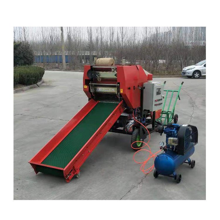 Direct From Factory Diesel Engine Mini Grass Hay Corn Silage Baler/Corn Silage Baler Machine/Corn Silage Baler Press Machine for Hot Sale