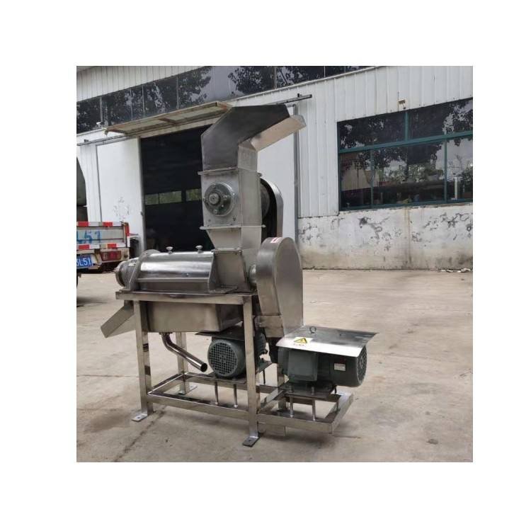Direct From Factory Industrial Europe Market Welcomed Commercial Passion Fruit Crusher Juicer Cheap Price Single Auger Fruits Press Screw Juicer