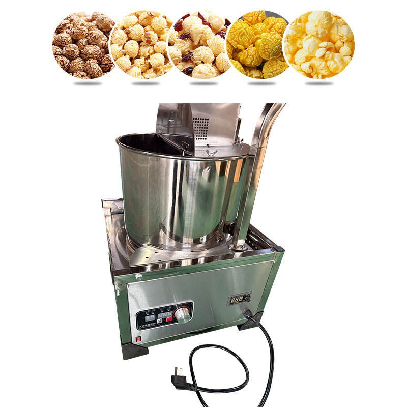 Direct From Factory Gas Heating Caramel Popcorn Making Commercial Popcorn Machine Electric Popcorn Maker for Home