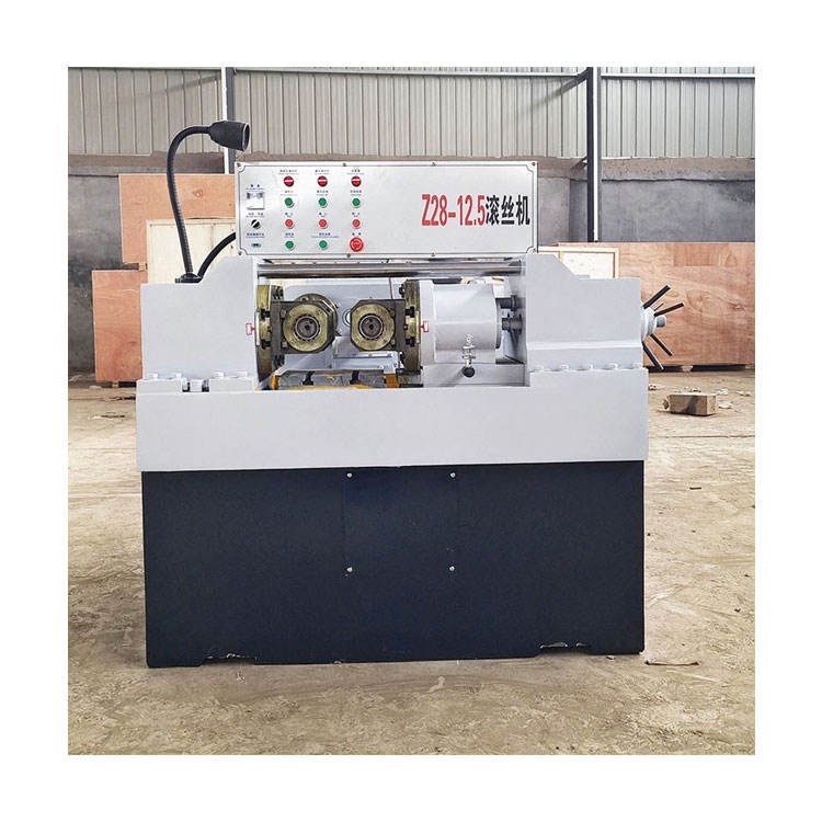Direct From Factory Steel Rod Threading Machine High Accuracy Steel bar Thread Rolling Machine Bolt Making and Forming Machine 
