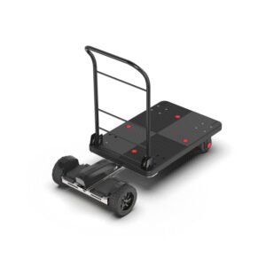 Direct From Factory Customizable 150 kg Electric Trolley Carts with 4-Wheel Brake Platform Customizable Handle for Warehouses-OEM Supported