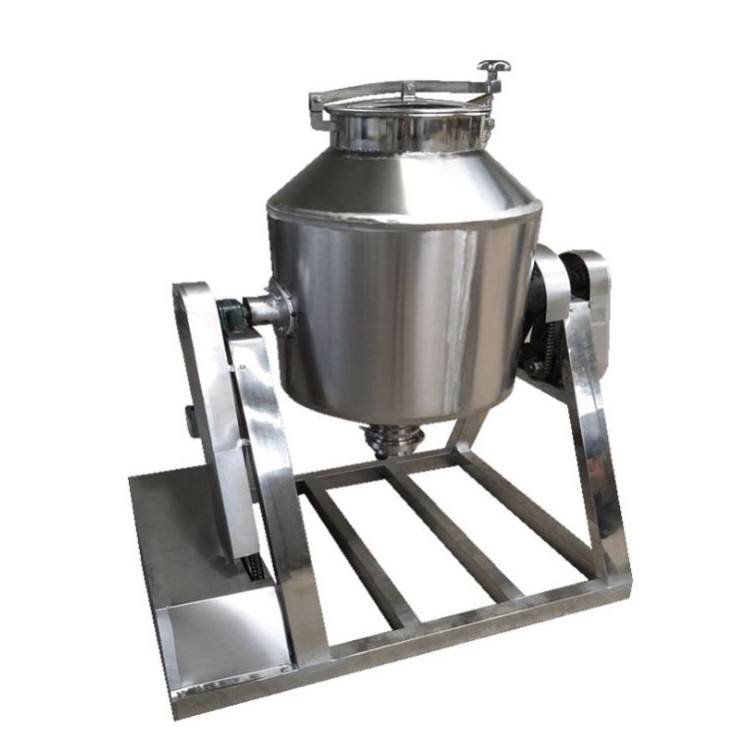 Direct From Factory Dry Detergent Spice Powder Mixing Machine Food and Blender Food Powder Rotary Drum Mixer