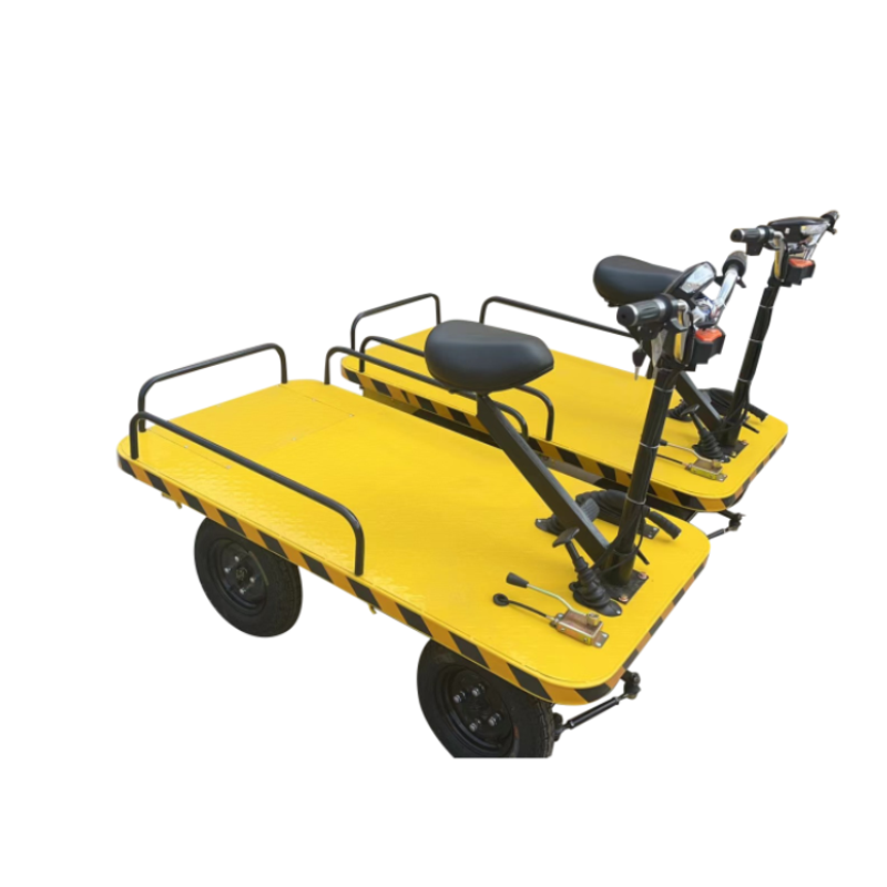 Direct From Factory CE Supermarket Electric Trolley Moving Goods Load Capacity 500-800 kg