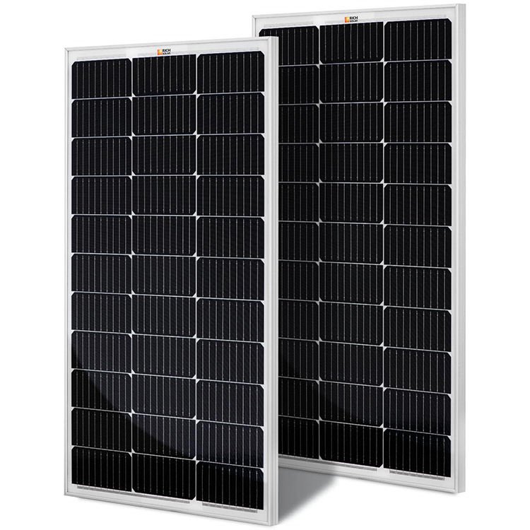 Direct From Factory High-Efficiency 100W 180W 200W & 300W Mono Solar Panels Top Power & Best Prices PERC Product for Sale