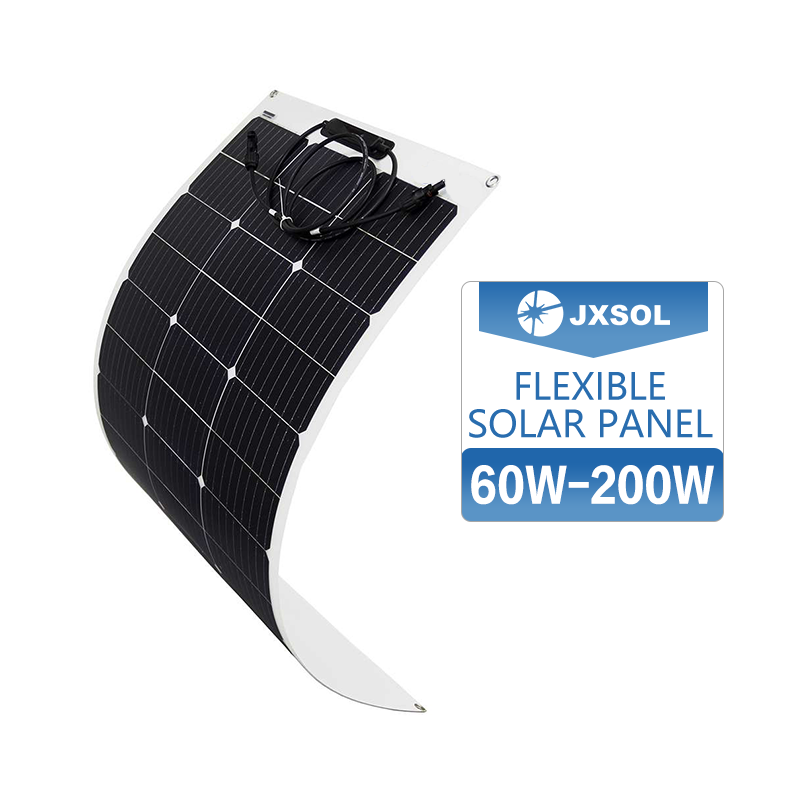 Direct From Factory Flexible PV Solar Panels 18V 100W 200W Roof Photovoltaic Panel for Boats