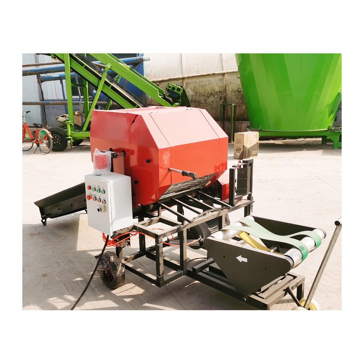 Direct From Factory Alfalfa hay Press Baler Silage Packaging Machine Silage Machine for Packing