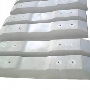 Direct from factory plastic composite railway sleepers for construction in Germany