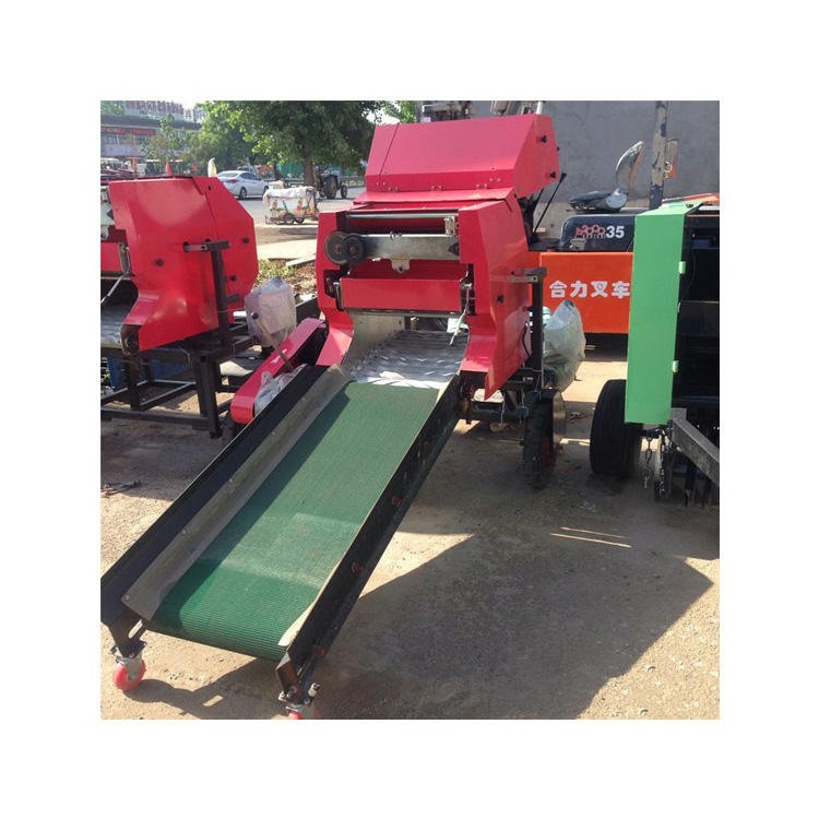 Direct From Factory Electric Grass Reed Straw Hay Fodder Baling Wrapping Machine Round Baler for Silage