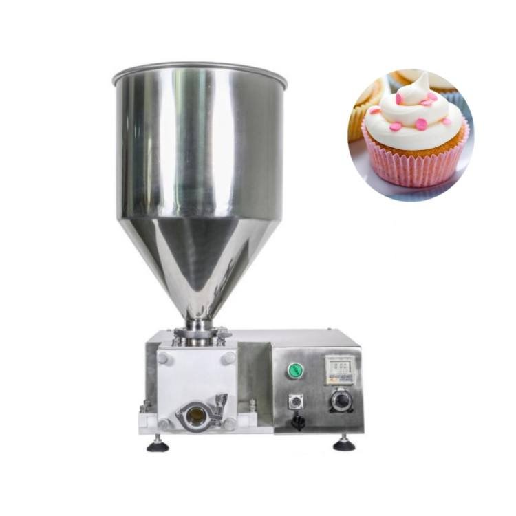 Direct From Factory Semi Automatic Ice Cream Filling Machine Cup Cream Machine Injecting Cream Machine