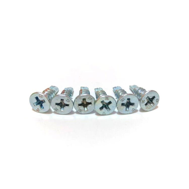 Direct From Factory Countersunk Head Drilling Screws with Tapping Thread Carbon Steel Zinc  M8 Screw Drywall Screw Manufacturer