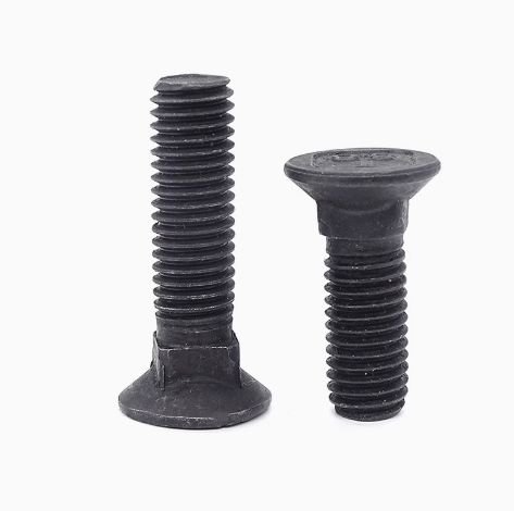 Direct From Factory High Strength Square Neck Carbon Steel Carriage Bolt Black Oxide Plated Coach Bolt Easy to Use  Sale