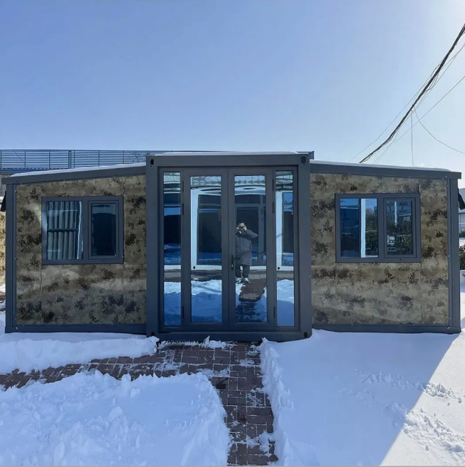 Direct From Factory Best Selling 20ft Easy Assembly Mobile Home Prefabricated Home Prefab Tiny 2 3 4 Bedrooms Expandable Container House