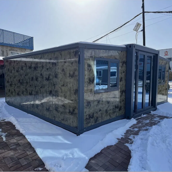 Direct From Factory Maison De Conteneur Extensible 40ft Maison Modulaire Construction Rapide Conteneur Pliable Et Etendu 40ft Hous