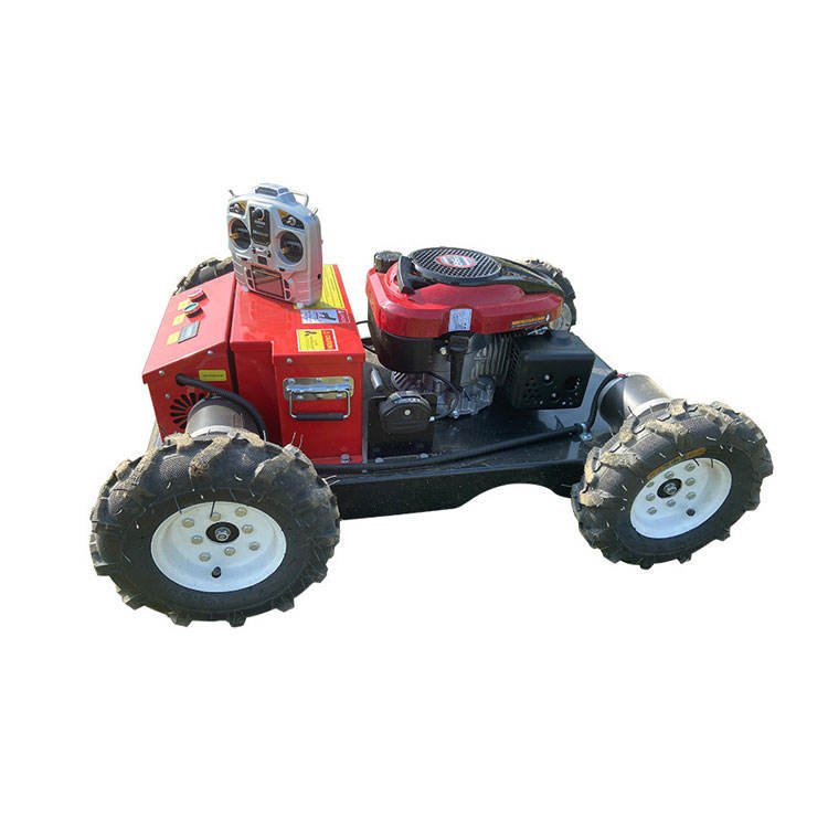 Direct From Factory New RC Slope Lawn Mower Remote Control Robot Mowing Machine With Tracked All-Terrain Motor for Home Use
