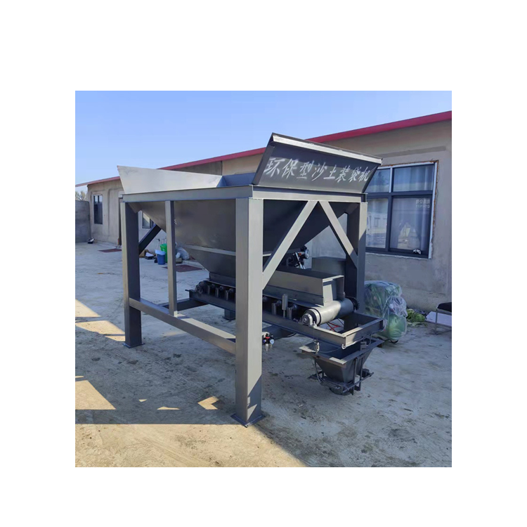 Direct From Factory Fully Automatic Soil Sand Gravel Bagging Machine Belts Granule Fertilizer Packing Machine Cement Bag Lifting Sealing Machine