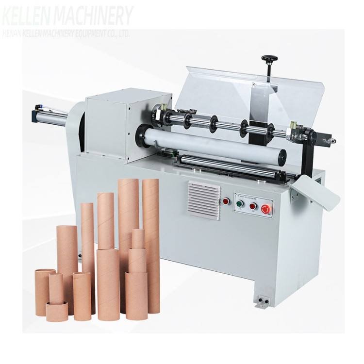 Direct From Factory Automatic Paper Tube Cutting Machine Toilet Roll Core Cutting Paper Tube Pipe Making Machine for Paper Core Cutter