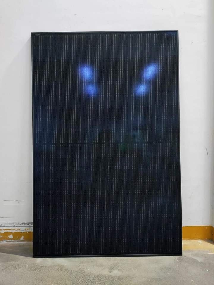 Direct From Factory Europe Warehouse 410Watt Solar Panels  Full Black 440W 450W Stock for Topcon Pv Solar Module Germany N-Type Half Cell Stock