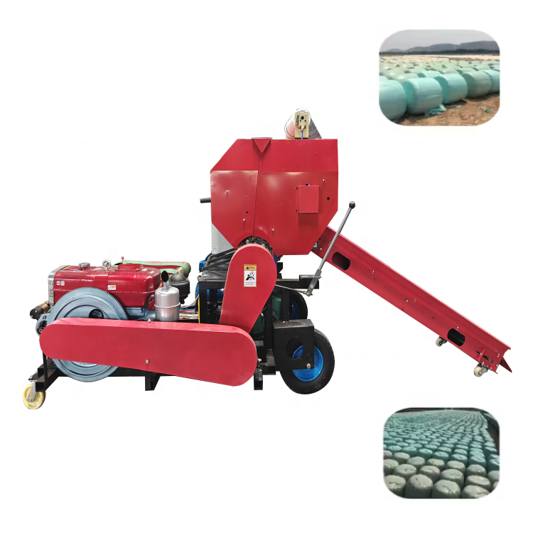 Direct From Factory Multi Functional Diesel Engine Small Grass Baler Balers Grass Machine