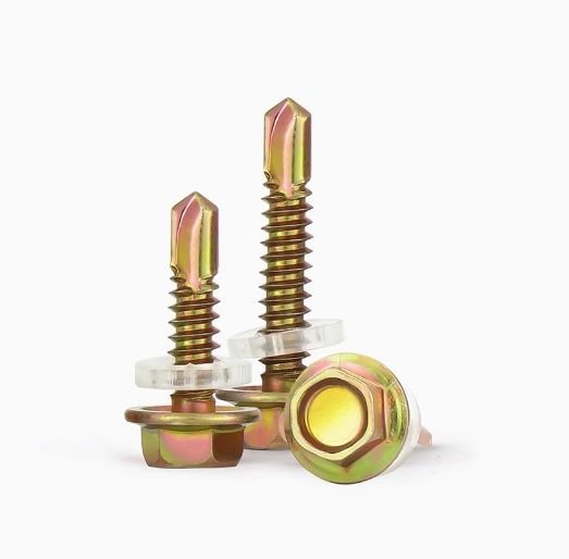Direct From Factory DIN7504K Stainless Steel Hex Head Self-Tapping Screw Ruspert/Dacromet/Zinc Coating Wood Screws Carbon Steel Self-Drilling Screw