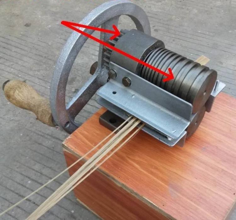 Direct From Factory Compact Structure Toothpick Machine Manual Bamboo Splitting Machine
