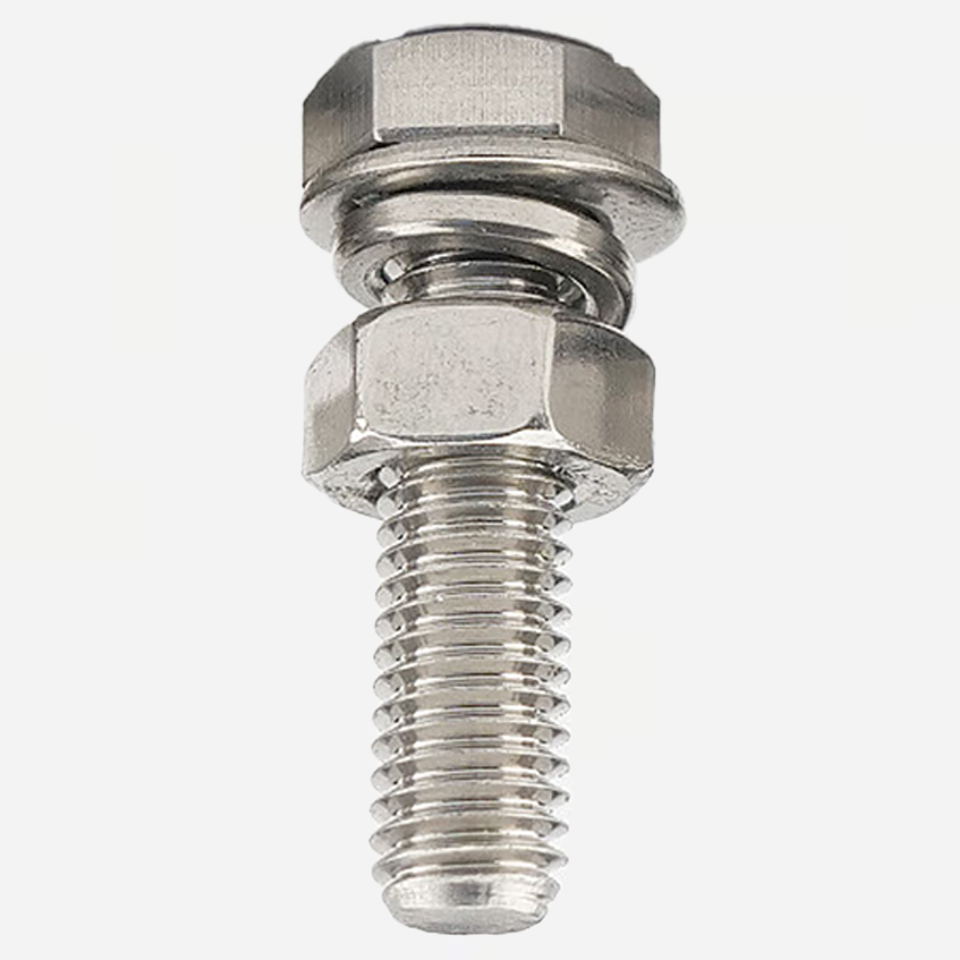 DIN933 Standard 304 Stainless Steel Full Thread Hexagon Bolts M2-M10 Sizes 200mm Length Grade A2 M4 Fine Metric From Factory Hebei China