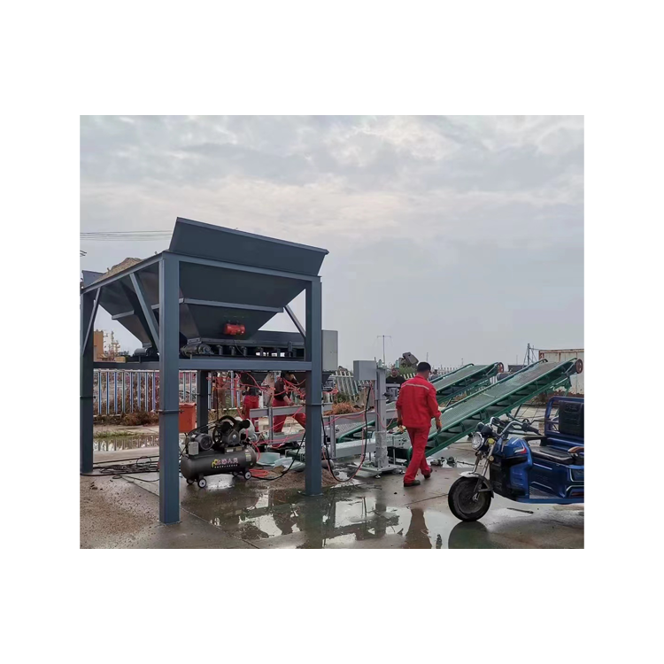 Direct From Factory Fully Automatic Sand and Gravel Bagging Machine Single and Double Hopper Bagging and Sealing Machine Plastic Bag Making Machine