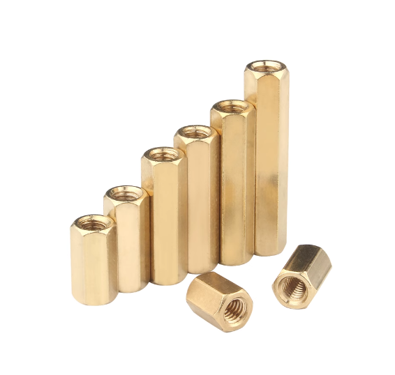 Direct From Factory Brass Female Threaded Hex Standoffs M2-M8 4-40 6-32 8-32 10-24 10-32 1/4-20 Bsk 95mm Length Spacer