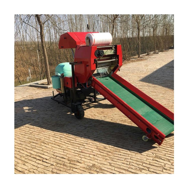 Direct From Factory Hay Bale Straw Grass Machinery India Silage Baler Compress Wrapper Mini Machine Electric Hay Baler Twine Machine Automatically
