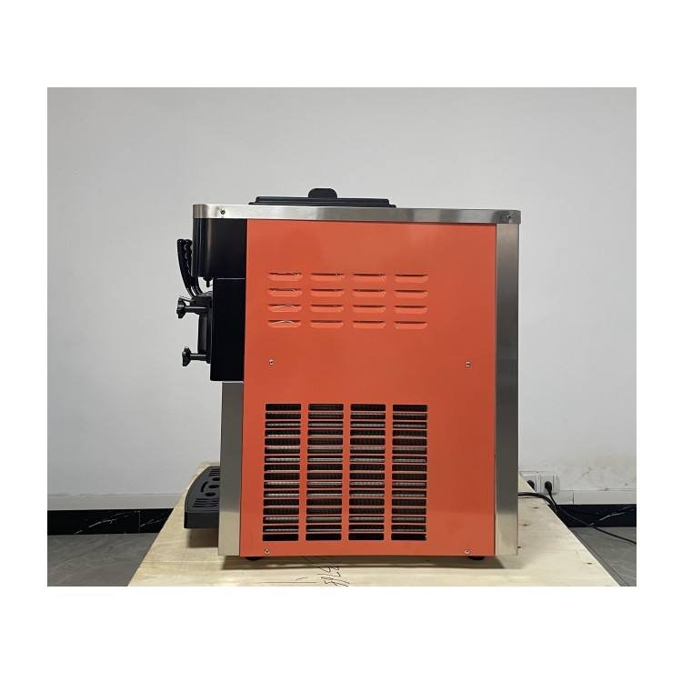 Direct From Factory Fast Shipping Machine a Glace Ice Cream with Two Hoppers 1600w Soft Serve Ice Cream Machine