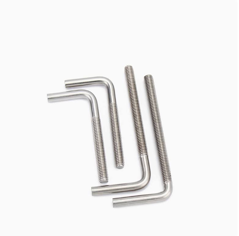 Direct From Factory  Fastener J Type  Bolt Hook Screw Hooks Steel Type L Price Bolts M6 Prices in Black  Galvanized With Nut Zinc
