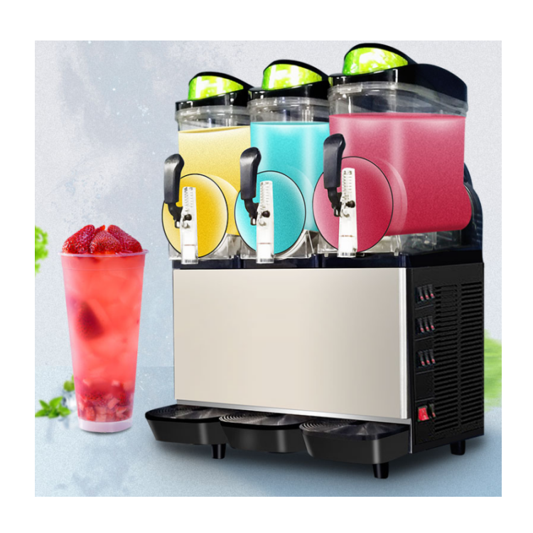 Direct From Factory Super Quality Good Price Wholesale 15L X3 Granita Juice Ice Frozen Drink Slush Machine