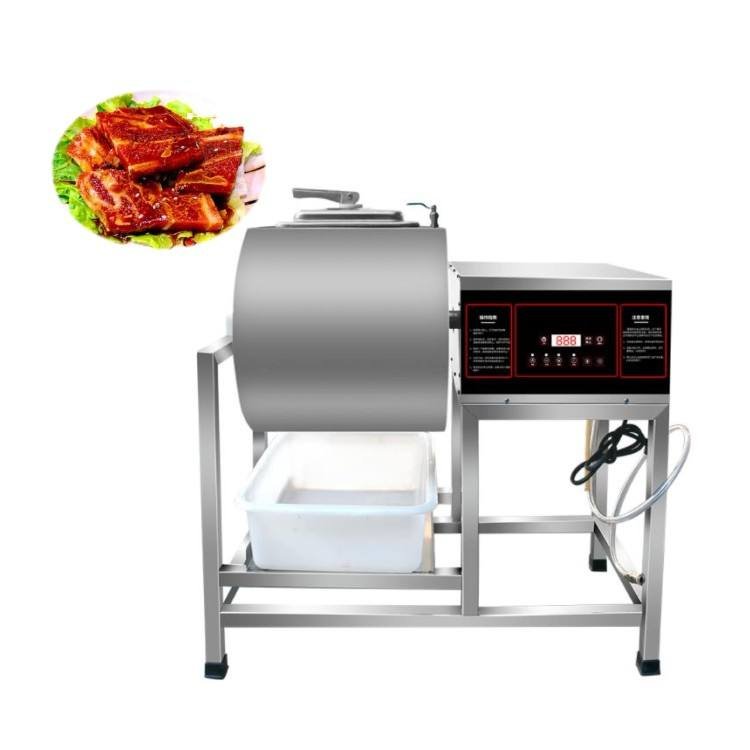 Direct From Factory 35L Stainless Steel Marinated Meat Salting Marinator  Vacuum Meat Tumbler Marinator Machine